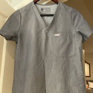Figs Scrub Top XS